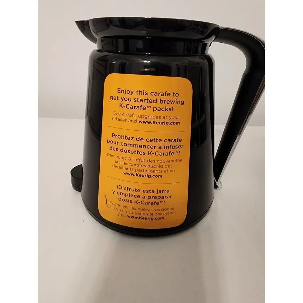 NWT Keurig coffee Carafe 2.0 Insulated, Black